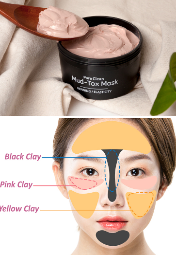 The YEON Pore Clean Mud-Tox Mask Очищающая детокс-маска с глиной